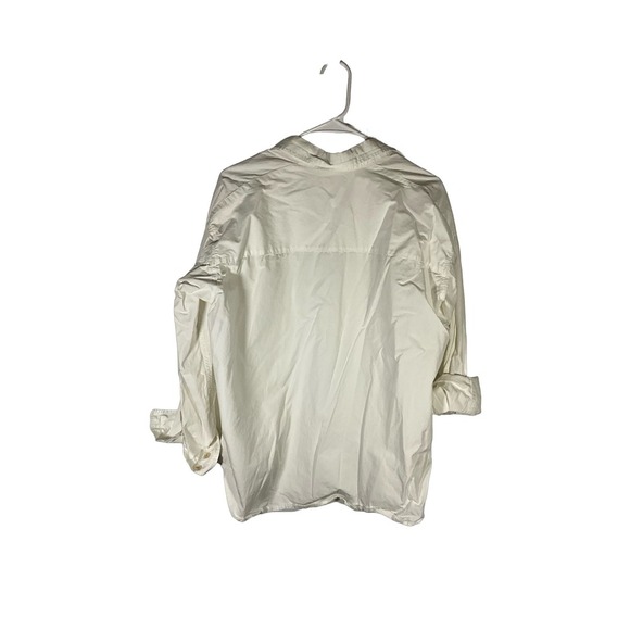 Wilfred Free Oversized Button-Up Shirt Relaxed Fit Cream XS - Picture 3 of 3